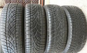 Dunlop sp winter sport 3D 205/55R16 91T+ Plechove disky R16 5X114,3