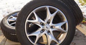 18&quot; zimna sada kolies 4x4 Continental (Ml, gl, q5, Q7, atd. )