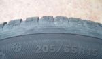 205/65R15 zimné pneumatiky-5x108R15 plechové disky