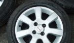 4x100R15 elektrony Opel-185/60R15 letne pneu Continetal
