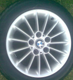 16&amp;quot; Elektróny 5x120 značky Borbet na BMW alebo Volkswagen a iné – fotka 3