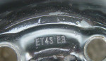 5x100R15 plechove disky škoda, vw, seat, 3 ks – fotka 2