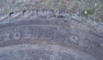 205/55R16 zimne pneu Michelin-5x112R16 disky Skoda -vw-seat – fotka 3