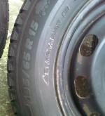 Zimne kolesa 5x100-195/65R15 – fotka 3