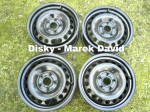 15 plechové disky Audi A4,A6,VW Passat,Golf V,VI,VII,Jetta,Octavia II,III (MA,SE,SI,MY,NM,PN,TN,BN,IL,PU,PB,BY,ZA,KM,CA,MT,RK,LM,PP,SN,LE,SB,PO,KE.) – fotka 2