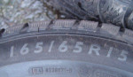 4x100R15 disky Renault-Dacia-165/65R15 zimne pneu – fotka 3