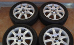 Elektróny, hlinikové disky, 4X114,3 16 col Kia Chevrolet pneu Barum – fotka 2