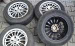 Hliníkové disky 4X108 15col Hrs h290, pneu Dunlop, Michelin – fotka 2