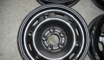 Predám plechové disky 5J x 13, ET35, 5x100 (Škoda Fabia I) – fotka 2