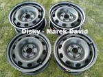 14 plechové disky VW Golf IV Bora Octavia I Fabia I,II Roomster (MA,SE,SI,MY,NM,PN,TN,BN,IL,PU,PB,BY,ZA,KM,CA,MT,RK,LM,PP,SN,LE,SB,PO,KE.)